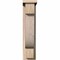 Ekena Millwork Alpine Smooth Corbel w/Backplate, Douglas Fir, 5 1/2"W x 12"D x 24"H COR06X12X24ALP01SDF - alternate 3